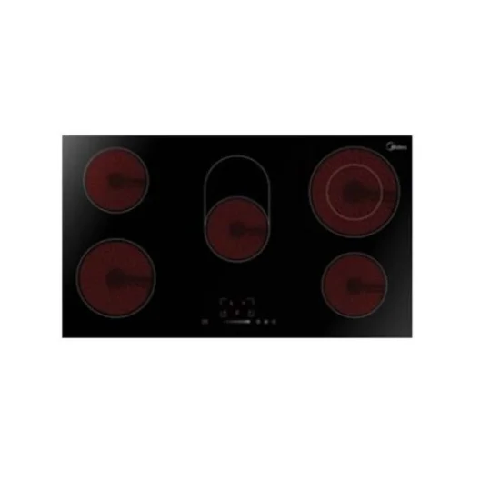 Midea Bt-In Electric Ceramic Hob 90Cm - Black